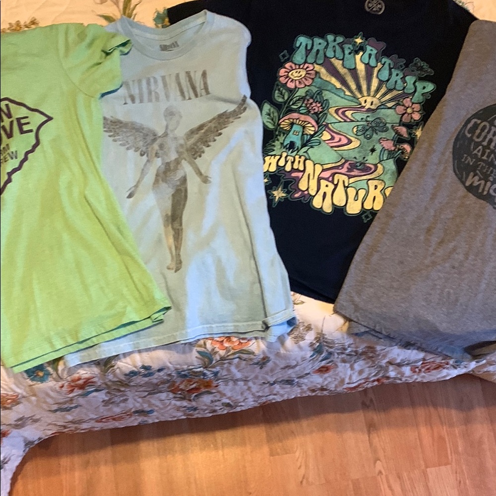 Bundle….Nirvana Light Blue T-Shirt